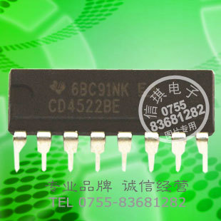 CD4522BE CMOS ɱ BCD N Ƶ DIP-16ֱװ