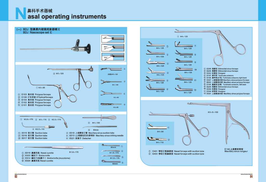 【让利销售】鼻窦息肉钳 鼻科检查 耳鼻喉科手术器械