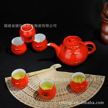 享誉国内外顶级陶瓷茶具，特色高档奢华精美 唐装茶具 茶具【图】
