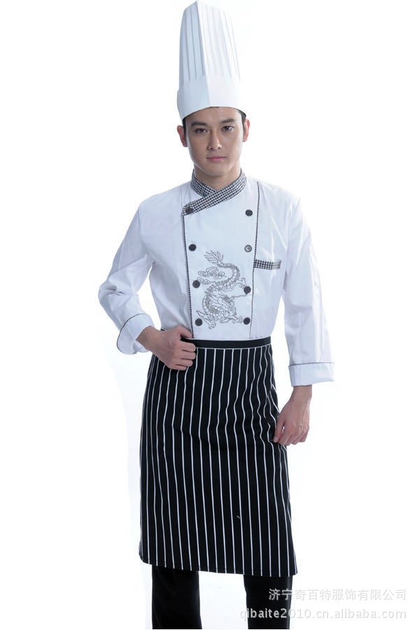 奇百供应酒店厨师服 餐厅厨师服装定做 夏季厨