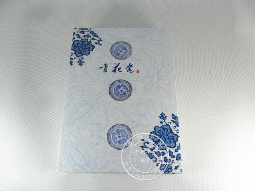 5 【产品配置】青花瓷盒子 手提袋 微信扫码直接拨打电话       章燕