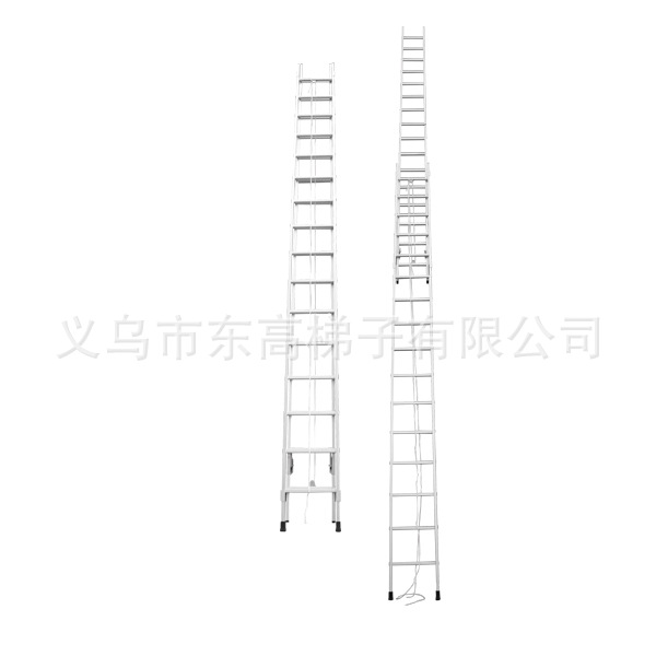 12米梯子,6米X6米东高梯子,升降铝梯子,厂家直