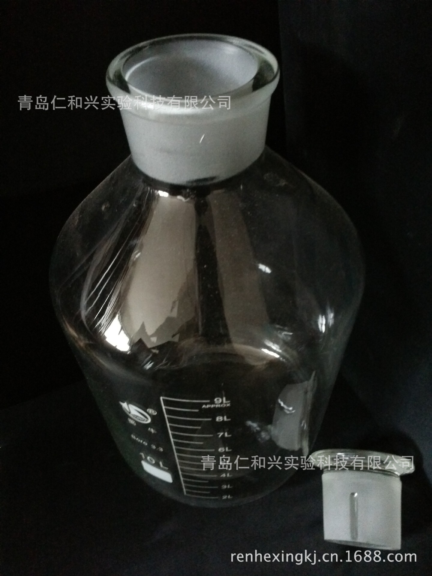 无色小口试剂瓶60-20000ml 白小口瓶 磨口瓶 蜀牛 高硼硅标口