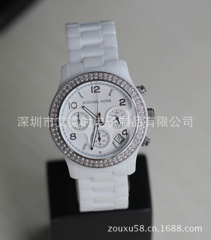 新款MK陶瓷手表 时尚女士表 韩版商务表 手表