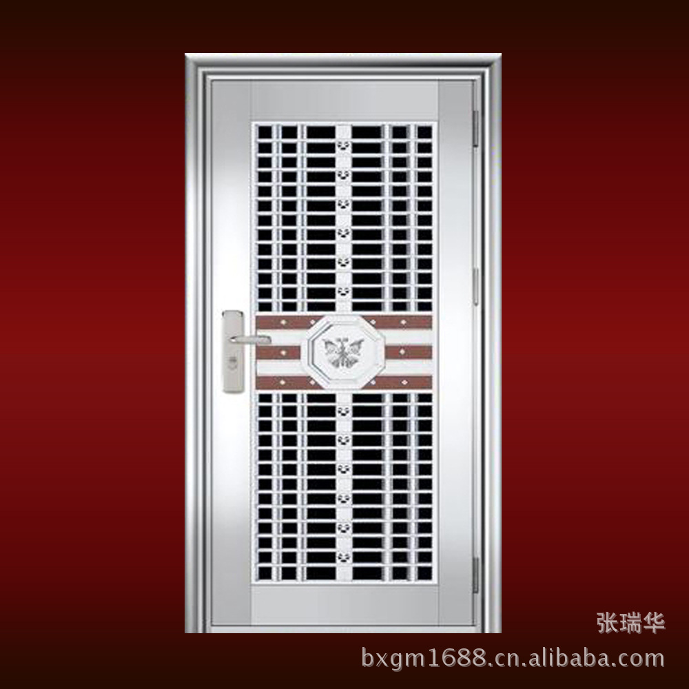 【专业生产制造不锈钢门窗】楼宇门图片,