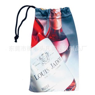 原厂直销红酒瓶包装绒布袋 葡萄酒盒包装布袋