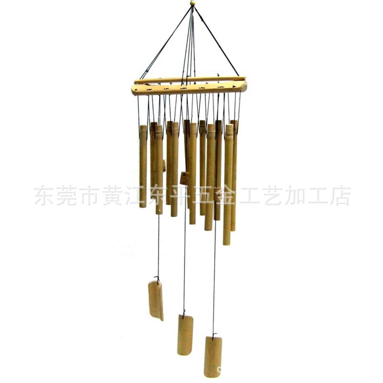 竹子风铃 竹风铃 风铃工艺品 bamboo windchime图片_2