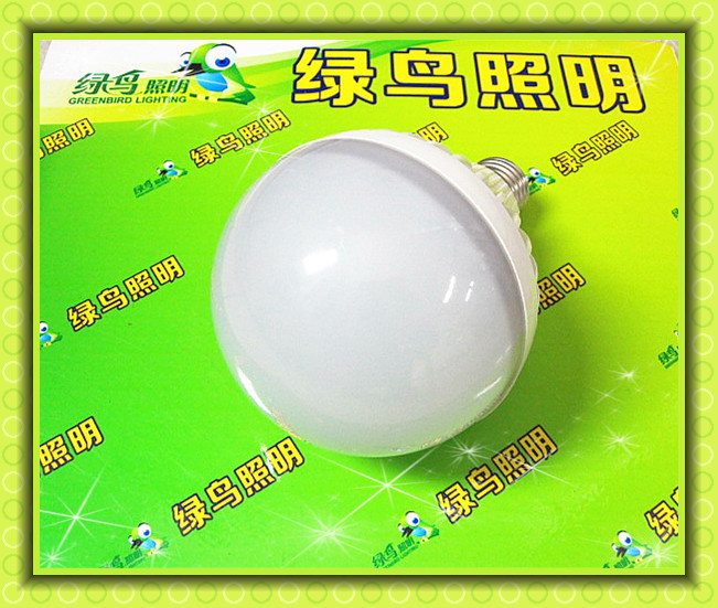 【DC12V塑料LED球泡灯12W 低压直流12