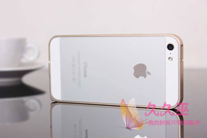 【现货 iPhone5金属边框手机壳 苹果5S边框超