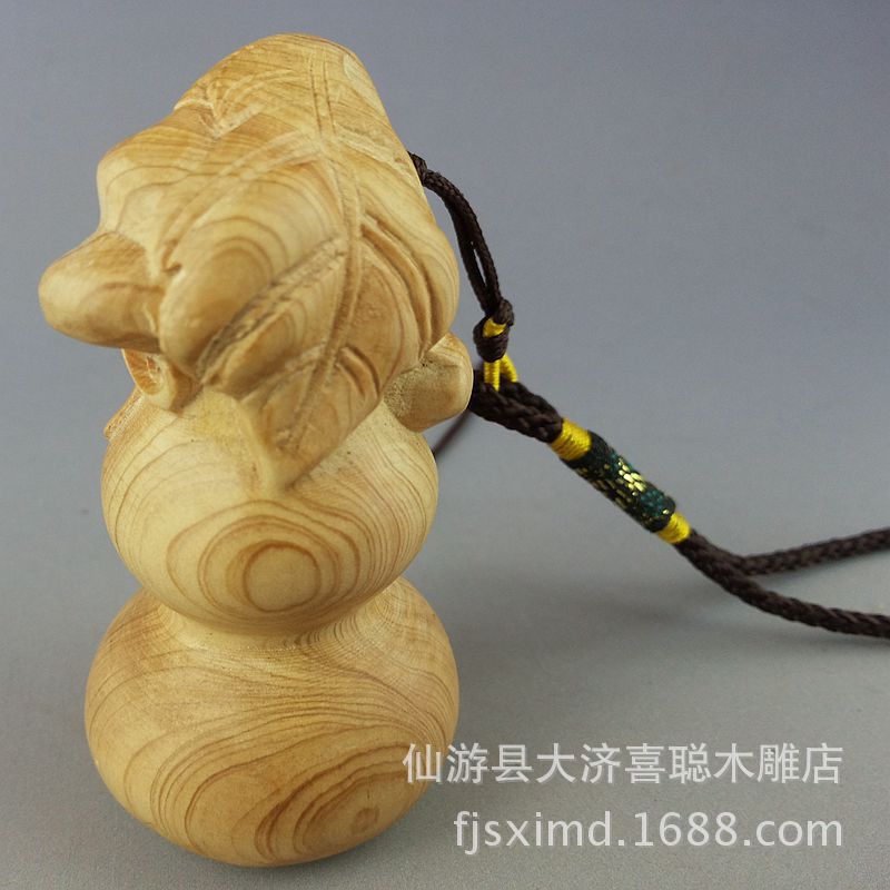 厂家大量稍售 香柏木 葫芦 手把件/挂件 红木工艺品 批发直销