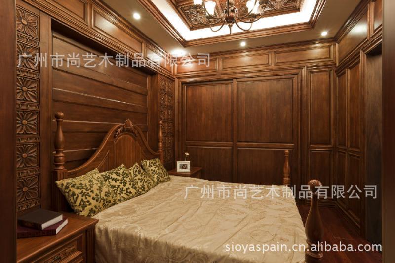 整體實(shí)木定制家裝 （尚藝知名品牌設(shè)計(jì)）全屋實(shí)木定制墻板門天花