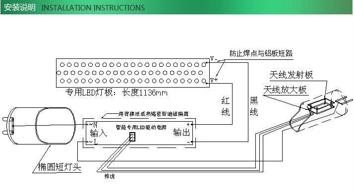 型号:8d1205y 直径:t8(椭圆管)    长度:1200mm 功率:18w 灯珠型号