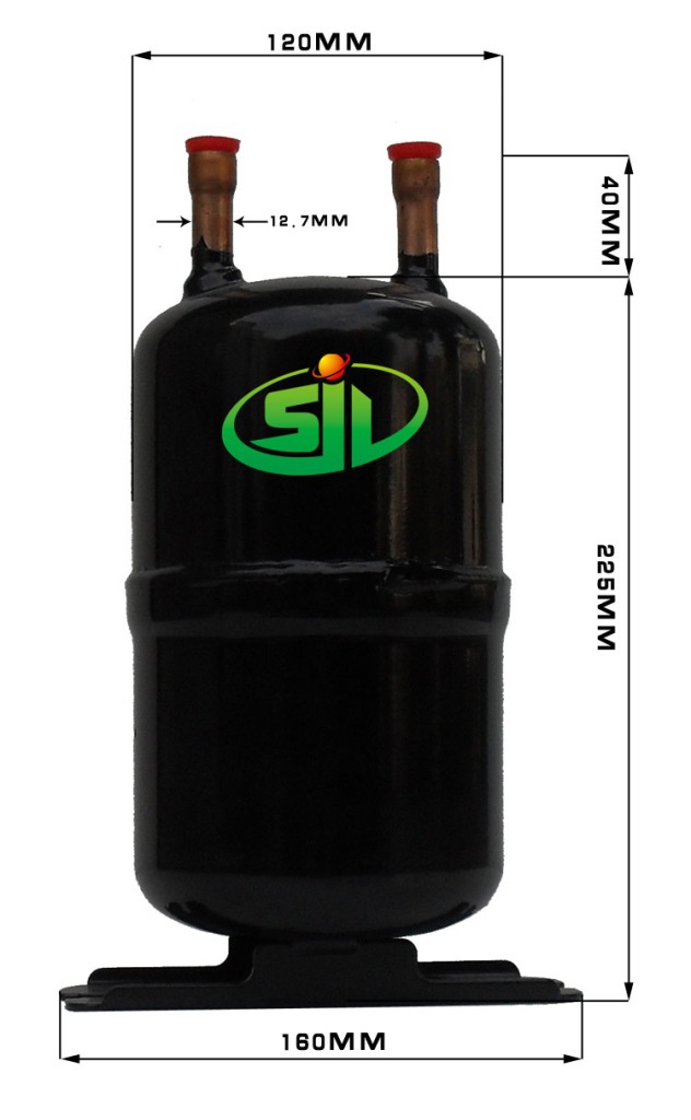 5p空调储液罐,空调热泵高压双向储液器,热泵储液器,生产厂家