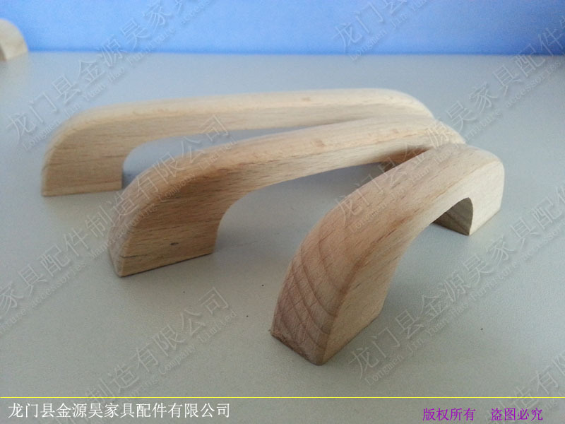 【柏木实木拉手家具门品牌木榫木梢木衣柜螺香把手桥型盖子图片
