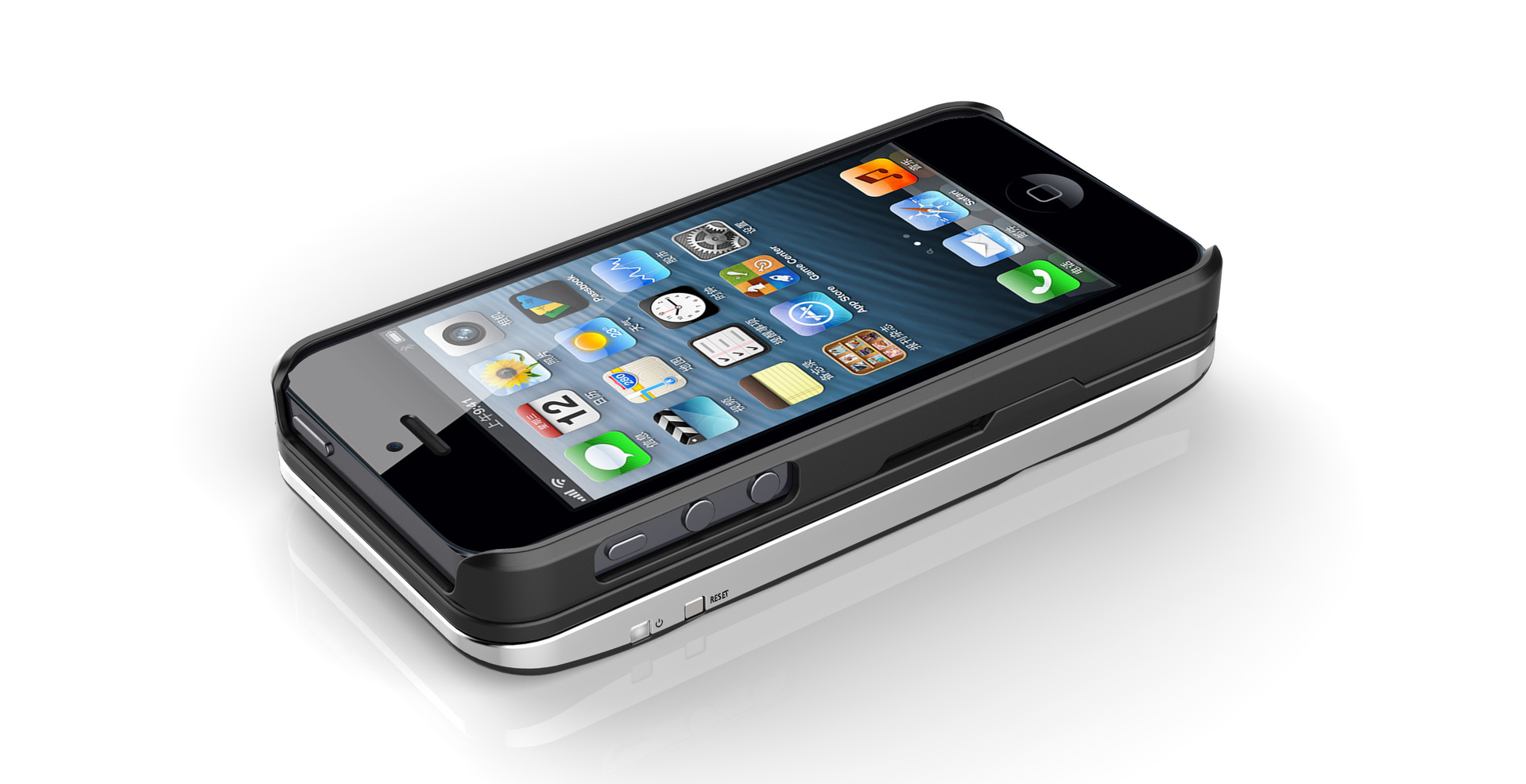 iphone5S蓝牙键盘 可侧立分体滑盖键盘 带背光