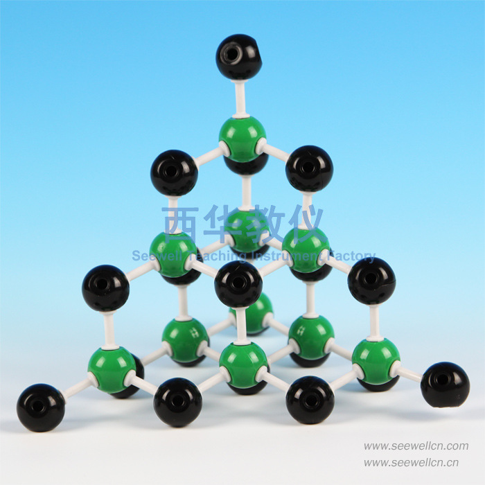 xcm-012-碳化硅-化学模型-教学模型-分子结构模型-sic(碳化硅)