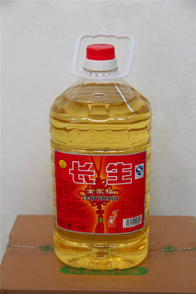 长生全家福 食用油【长生】食用调和油 5l