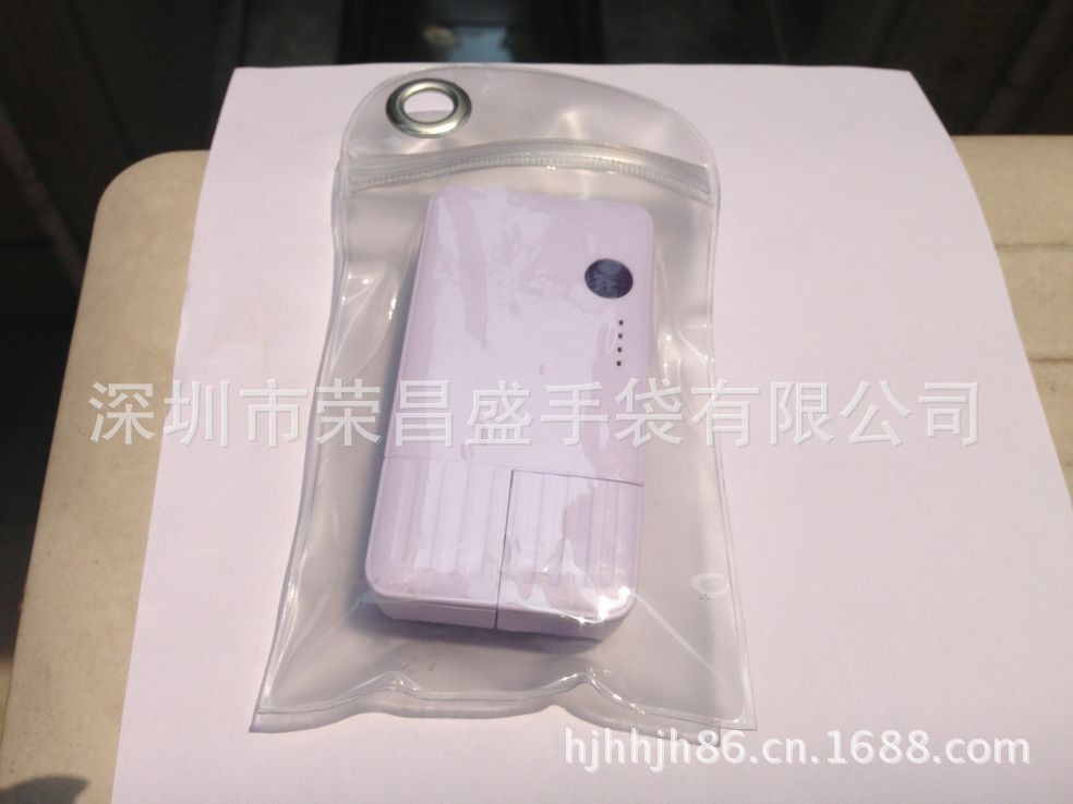 【【厂家直销】华强北PVC布丁手机袋数据线
