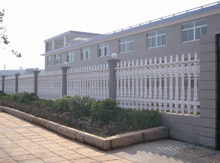 水泥围墙栏杆,罗马柱图片_4