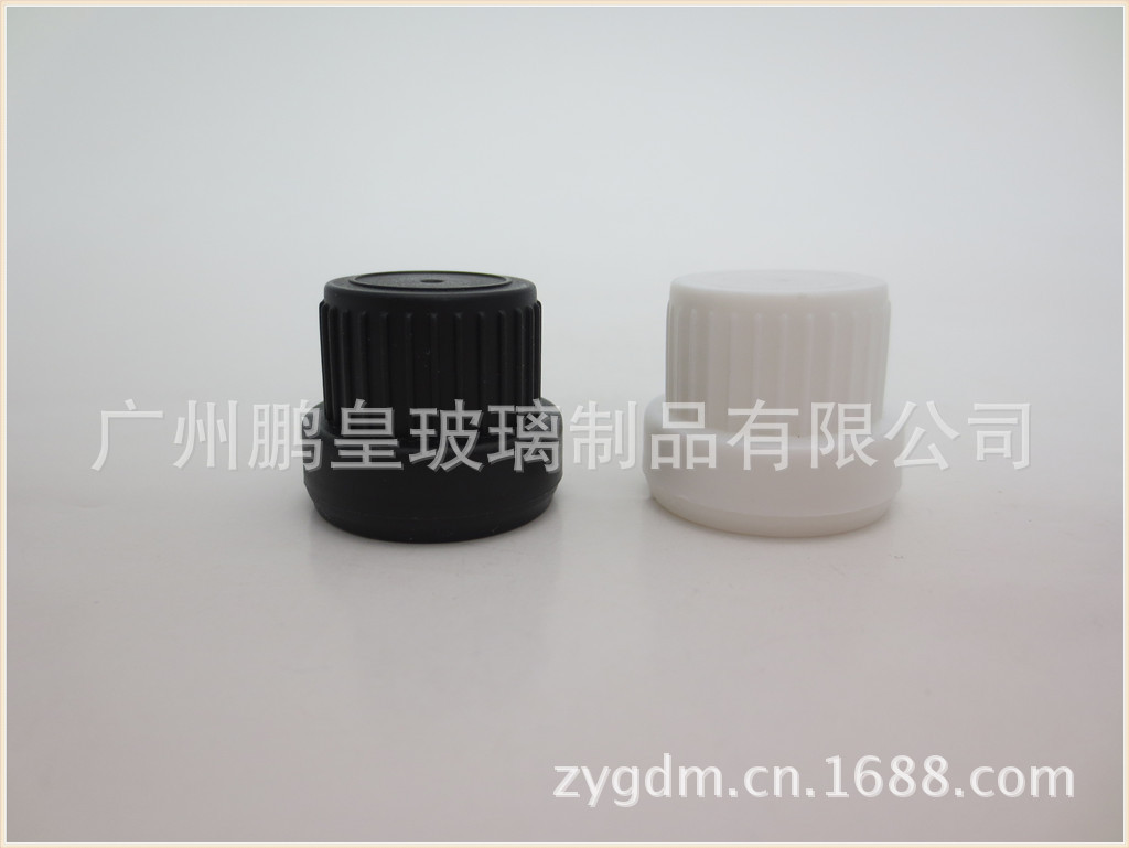【精油瓶盖子,塑料防盗盖,18口卷布防盗塑料盖大头切条机图片