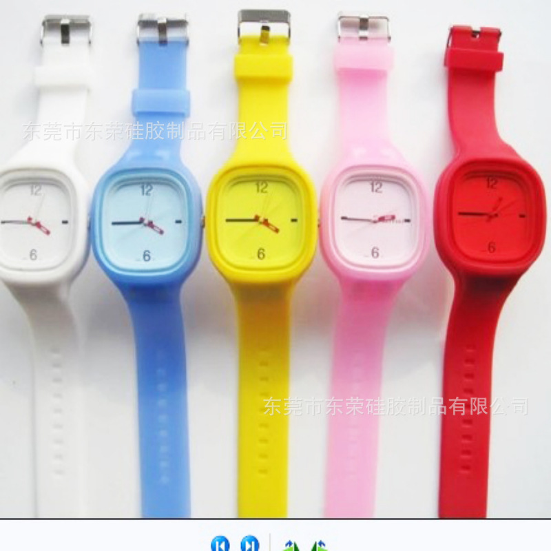 档口硅胶手表供货商 东莞硅胶制品厂生产销售