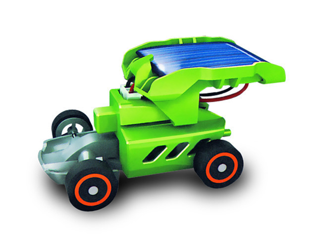 13年最新一款7合1太阳能机器人七合一可充电儿童益智玩具车环保料