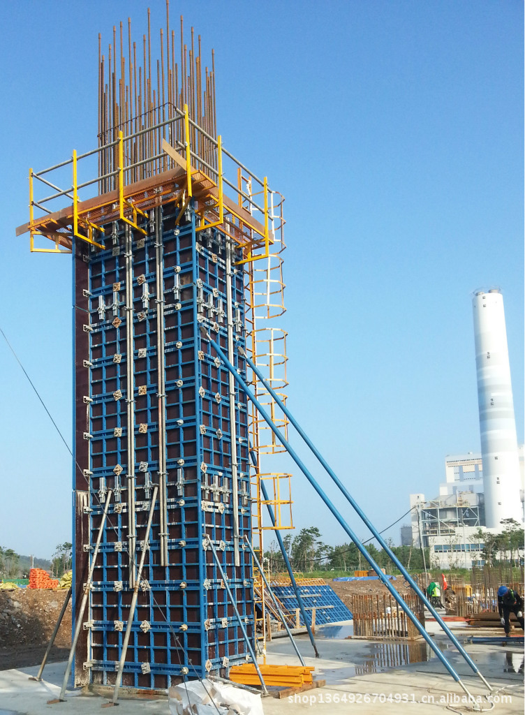 包工包料承接房建立柱钢模板安装--圆与方公司