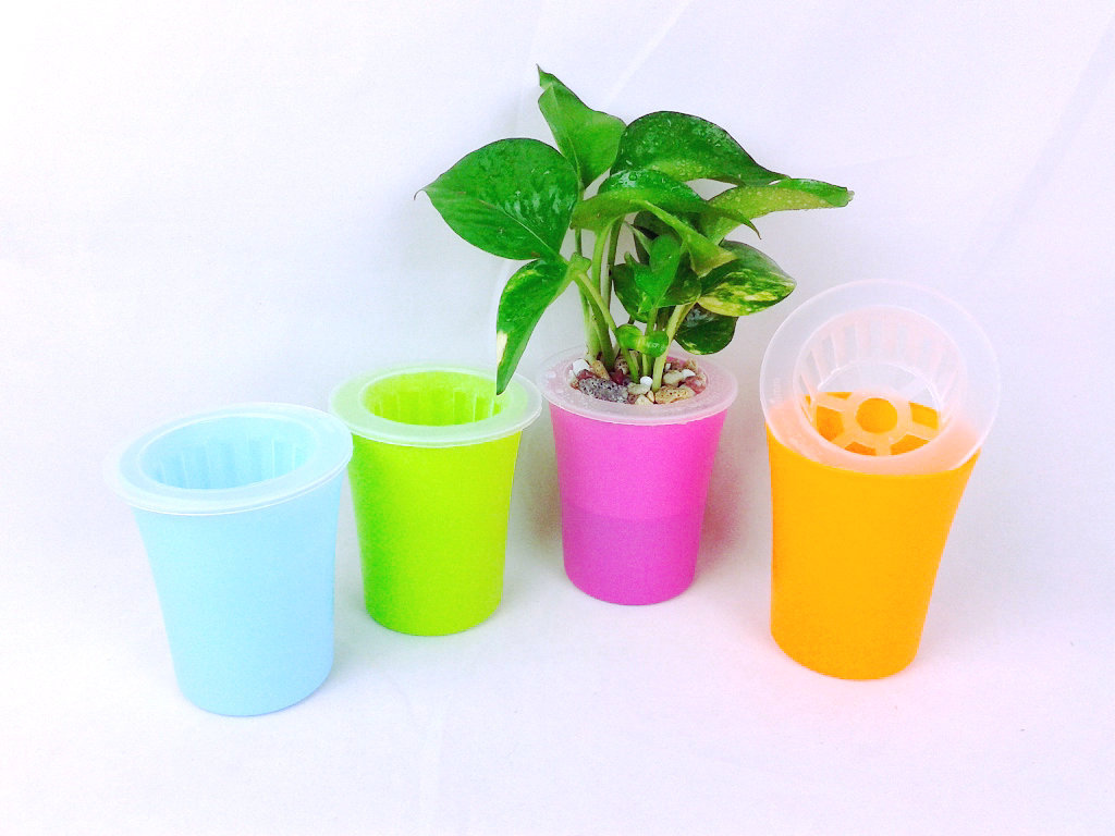 热销水培杯套装系列 四色混批 1元1套 含定植篮 水培容器 水培