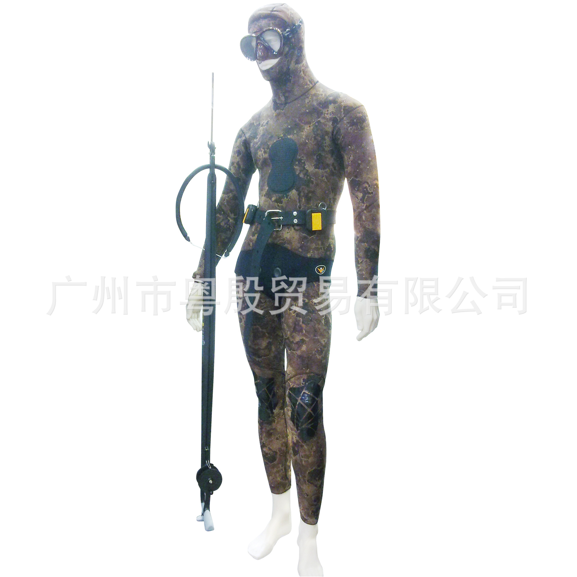 品牌厂家直销mares同款两件套男装迷彩潜水衣/潜水服/保暖衣