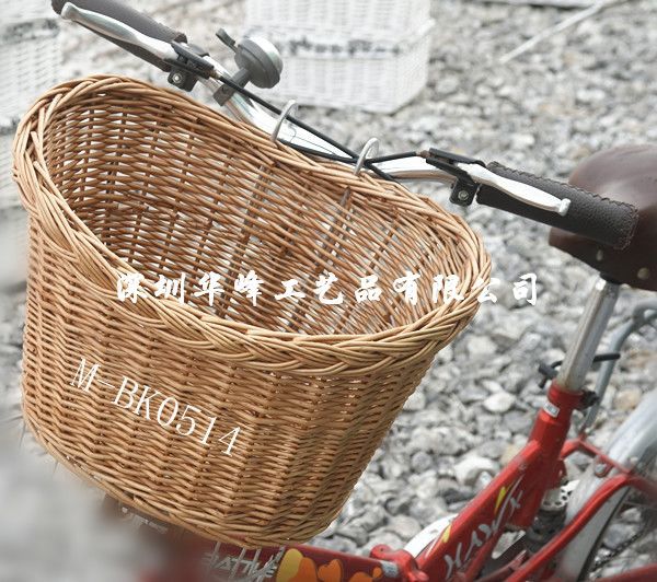 知名自行车篮供应商 常年供应外贸原单柳编自