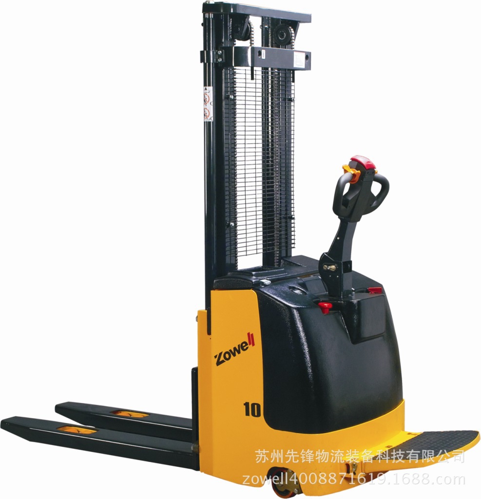 卓一电动叉车 电动堆高车 xe10b盖叉式电动堆垛车