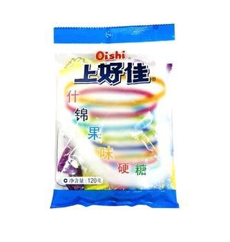 【长沙高桥喜糖批发 上好佳什锦水果味糖果12