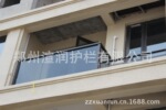 铝合金封闭阳台玻璃栏板/高档阳台玻璃护栏/点式玻璃栏杆厂家直销