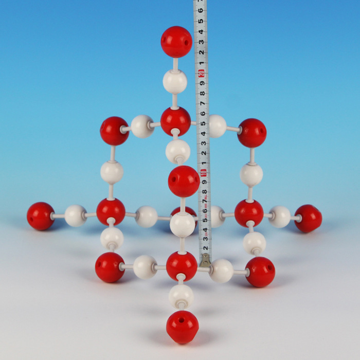 xcm0053122二氧化硅晶体结构sio2晶体结构模型高中配套