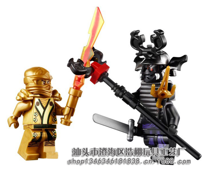 博乐正品 ninjago 幻影忍者 益智积木玩具 光明神殿9795