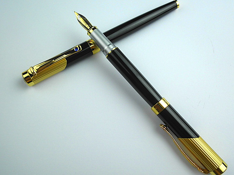 正品批发 金豪jinhao 高级9009 钢笔/依金笔/宝珠笔 可印logo