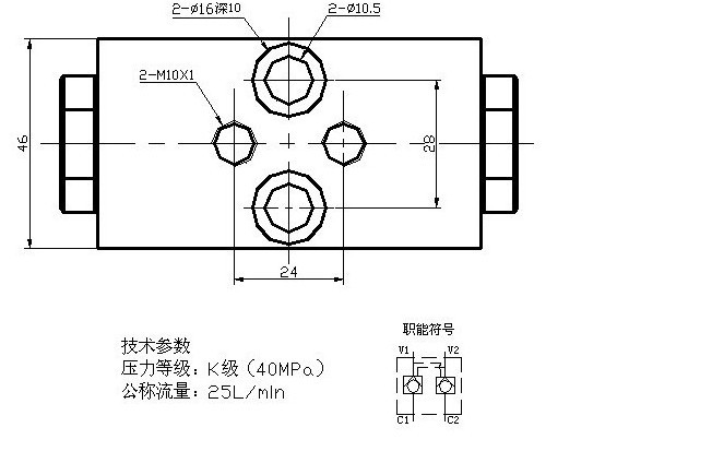 双向液压锁yss6c