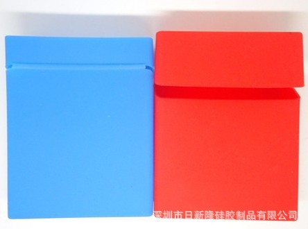 【Silica gel pack环保材质烟盒可丝印logo硅胶
