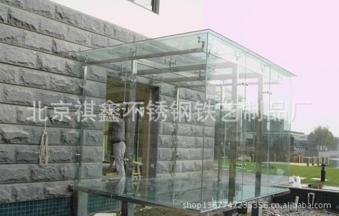 【北京房山阳台玻璃阳光房,钢结构玻璃房】