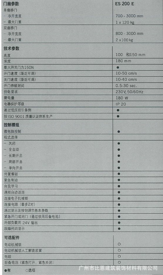 德国dorma多玛自动门es200e 多玛自动平移门驱动装置图片_7