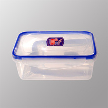 kiểm toán BSCI 1200 ml nhựa rõ ràng container hình chữ nhật kín | PP lò vi sóng tủ lạnh crisper Hộp chiên, hộp ăn trưa