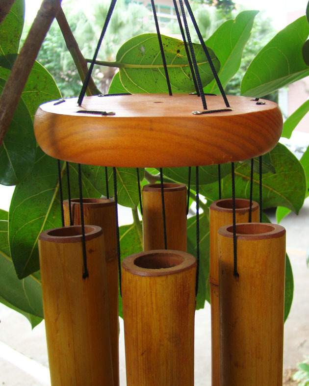 竹子风铃 竹风铃 风铃工艺品 bamboo windchime