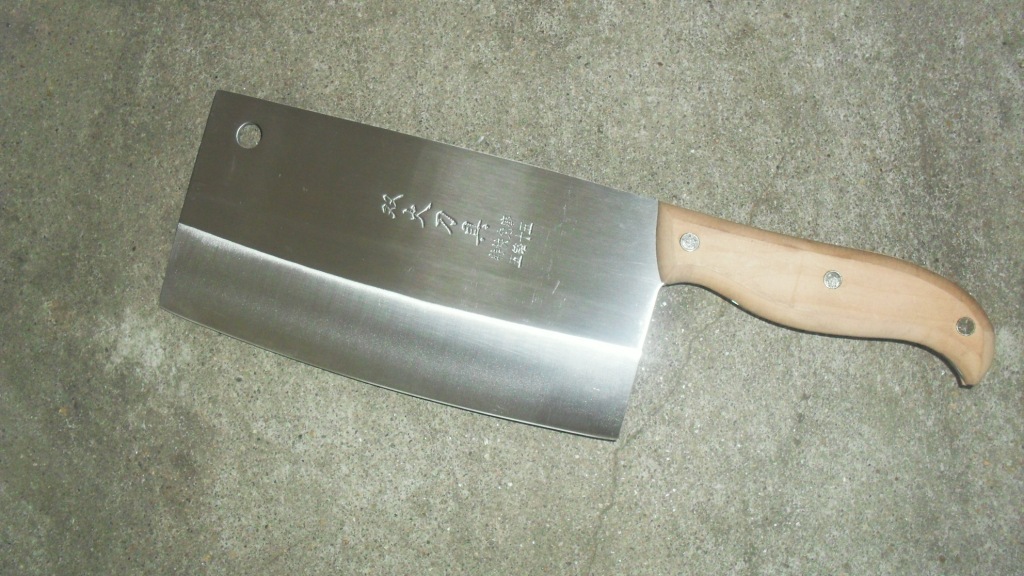 【供应不锈铬钢菜刀,厨房刀,屠宰刀,定做】