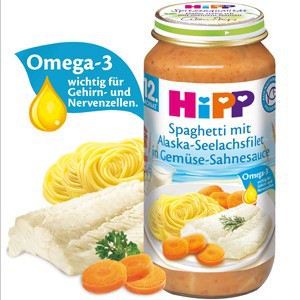 【德国喜宝HIPP婴幼儿辅食4个月鱼类系列】