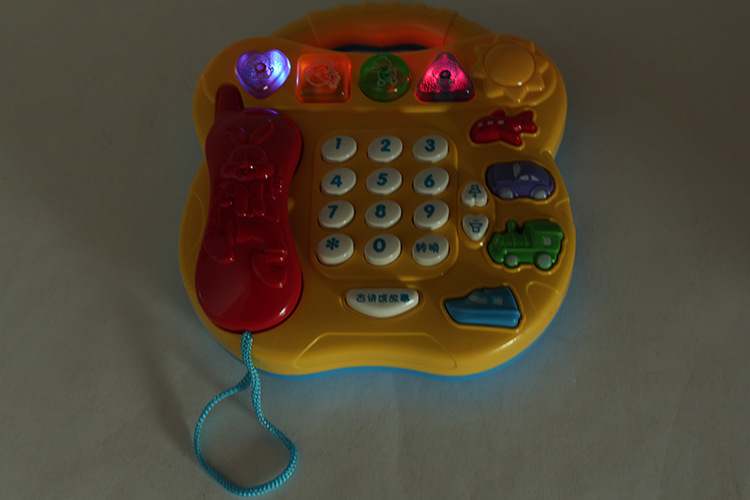 【恒佳玩具 HJ-8001启蒙学习电话 婴幼儿玩具