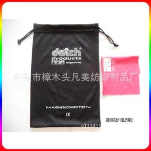 黑色绒布袋 针织绒布袋 防水耳机袋 深圳最大最专业布袋供应商