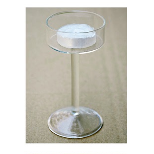 2013高质量玻璃烛台款式新颖 吹制压制水培玻璃 欧式玻璃蜡烛台
