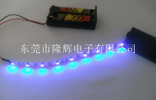 【隆辉3.7V电池驱动LED软灯带 3.7V风筝夜行