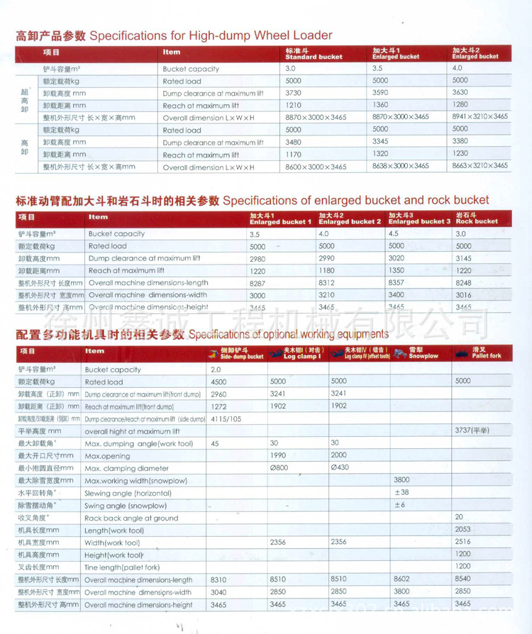 徐工各种型号 徐工品牌小型lw500kl节能型装载机