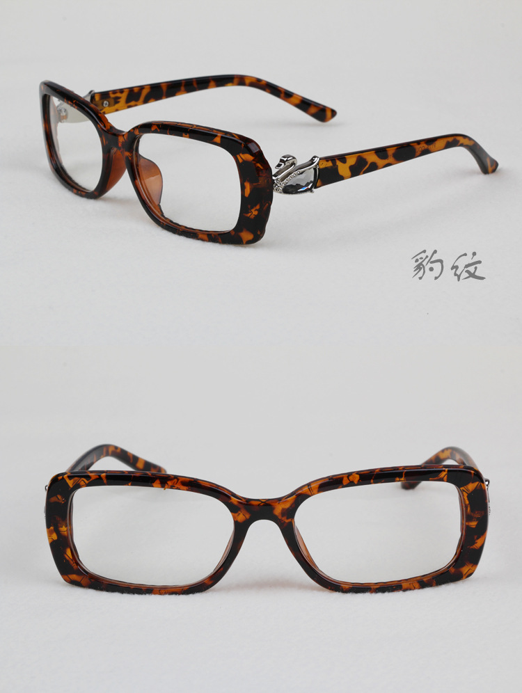 新款时尚小天鹅施华洛世奇眼镜框 眼镜架 厂家
